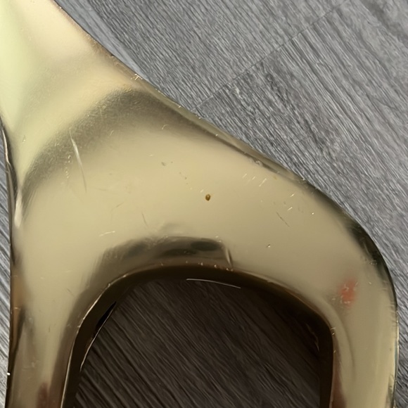 Giraffe Gold Colored Figurine - for Home Decor - Approx 10” Standing - Picture 9 of 10